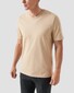 Eton Organic Supima Cotton Uni Single Jersey T-Shirt Beige