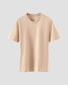 Eton Organic Supima Cotton Uni Single Jersey T-Shirt Beige