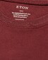 Eton Organic Supima Cotton Uni Single Jersey T-Shirt Dark Red