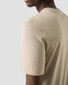 Eton Organic Supima Cotton Uni Single Jersey T-Shirt Licht Bruin