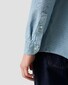 Eton Oxford Denim Indigo-Deyd Matt Buttons Shirt Blue