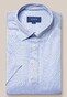 Eton Oxford Piqué Button Under Poloshirt Light Blue