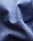 Eton Oxford Piqué Mélange Knitted Shirt Blue