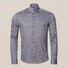 Eton Oxford Piqué Overhemd Donker Blauw