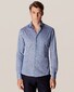 Eton Oxford Pique Shirt Blue