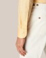 Eton Oxford Solid Lightweight Organic Cotton Button Down Overhemd Geel