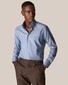 Eton Oxford Uni Lightweight Organic Cotton Overhemd Donker Blauw