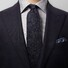 Eton Paisley Blended Tie Dark Navy
