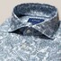 Eton Paisley Cotton Tencel Twill Overhemd Blauw