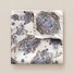 Eton Paisley Detail Pocket Square Off White