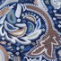 Eton Paisley Fantasy Overhemd Blauw