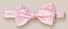 Eton Paisley Jacquard Silk Ready Tied Bow Tie Pink