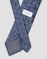 Eton Paisley Pattern Pure Woven Silk Tie Dark Evening Blue