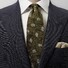 Eton Paisley Woven Tie Dark Green
