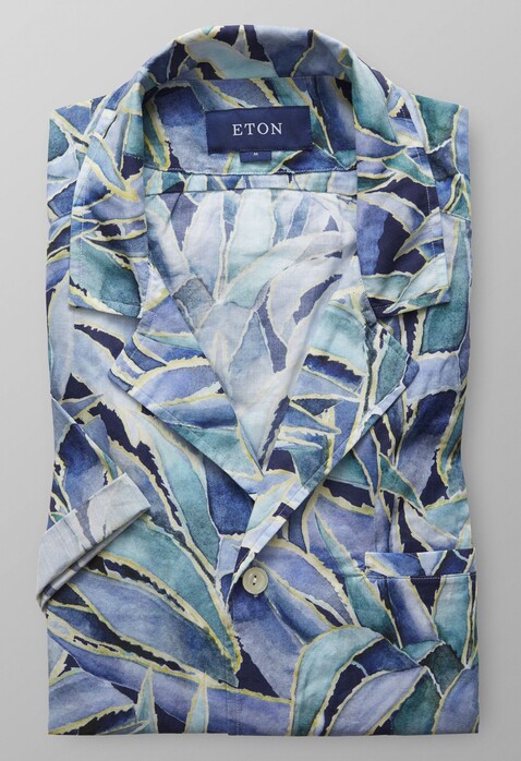 Eton Palm Resort Shirt Multicolor