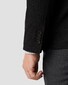 Eton Partially Lined Wool Polished Buttons Overshirt Cardigan Blazer Dark Gray