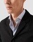 Eton Partially Lined Wool Polished Buttons Overshirt Cardigan Blazer Donker Grijs