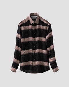 Eton Paul’s Shirt Pointed Collar Luxury Silk Twill Overhemd Zwart
