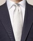 Eton Pin Dot Jacquard Silk Tie Light Grey