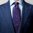 Eton Pin Dots Tie Purple