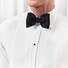 Eton Piqué Black Tie Overhemd Wit