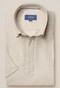 Eton Piqué Cotton Linen Poloshirt Off White