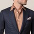 Eton Piqué Long Sleeve Button Under Polo Shirt Nougat