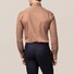 Eton Piqué Long Sleeve Button Under Polo Shirt Poloshirt Nougat