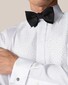 Eton Piqué Tuxedo Shirt with Swarovski Crystals Overhemd Wit