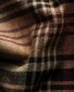 Eton Plaid Cotton Wool Cashmere Flanel Overshirt Bruin