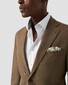 Eton Plain Color Organic Cotton Signature Twill Overhemd Wit