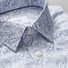 Eton Pointed Paisley Poplin Shirt Sky Blue