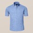 Eton Polo Popover Shirt Licht Blauw