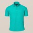 Eton Polo Popover Shirt Licht Groen Melange