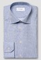 Eton Poplin Cutaway Allover Mini Pattern Overhemd Blauw