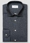 Eton Poplin Fantasy Mini Banana Pattern Shirt Navy