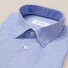 Eton Poplin Pointed Faux Uni Shirt Blue