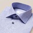 Eton Poplin Stripe Cutaway Overhemd Blauw