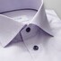 Eton Poplin Striped Sleeve 7 Overhemd Paars Melange