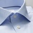 Eton Poplin Uni Mouwlengte 7 Overhemd Licht Blauw