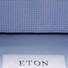 Eton Poplin Uni Sleeve 7 Shirt Light Blue