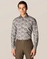 Eton Postage Fantasy Flannel Shirt Grey