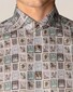 Eton Postage Fantasy Flannel Shirt Grey