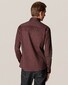 Eton Premium Uni Pique Shirt Dark Burgundy