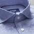 Eton Prince of Wales Check Overhemd Diep Blauw