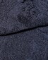 Eton Pure Silk Texture Tonal Paisley Pattern Ready Tied Bow Tie Navy