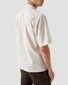 Eton Recycled Cotton Resort Subtle Modern Slub Effect Overhemd Off White