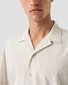 Eton Recycled Cotton Resort Subtle Modern Slub Effect Shirt Off White