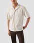 Eton Recycled Cotton Resort Subtle Modern Slub Effect Shirt Off White