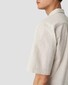 Eton Recycled Cotton Resort Subtle Modern Slub Effect Shirt Off White